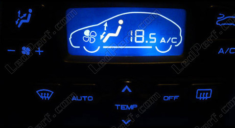 Auto air con blue LED for Peugeot 307
