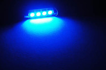 Blue Festoon LED