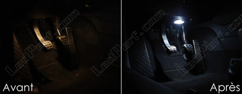 LEDs for footwell and floor Audi A3 8P cabriolet