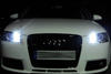 xenon white sidelight bulbs LED for Audi A3 8P