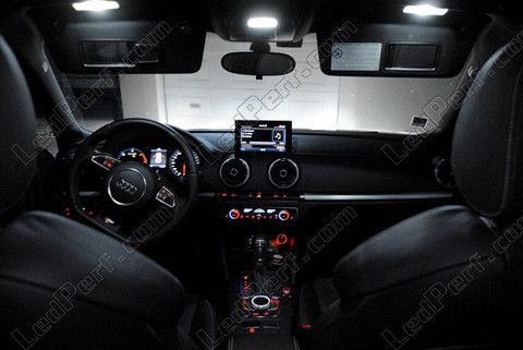 Pack Interior Full Led Pure White For Audi A3 8v