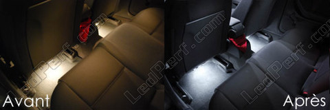 LEDs for rear footwell and floor Audi A4 B6
