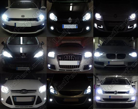 Main-beam headlights LED for Audi A6 C6 Tuning