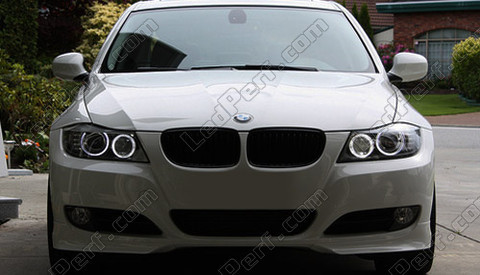 Angel eyes LED for BMW Serie 3 (E90 E91) Phase 2 LCI with xenon
