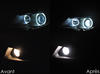Fog lights LED for BMW Serie 6 (E63 E64) before and after