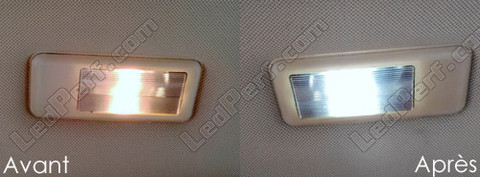 Vanity mirrors - sun visor LED for BMW X3 (E83)