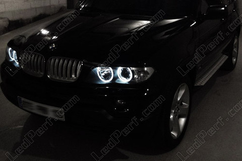 Angel eyes LED for BMW X5 (E53)