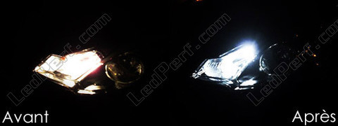 xenon white sidelight bulbs LED for Citroen C3 II