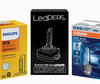 Original Xenon bulb for Citroen C4, Osram, Philips and LedPerf brands available in: 4300K, 5000K, 6000K and 7000K