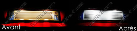 licence plate LED for Citroen C4