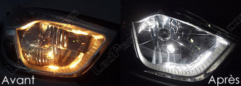 xenon white sidelight bulbs LED for Dacia Dokker