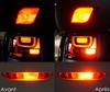 rear fog light LED for Dodge Caliber before and after
