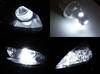 xenon white sidelight bulbs LED for Fiat Panda II Tuning