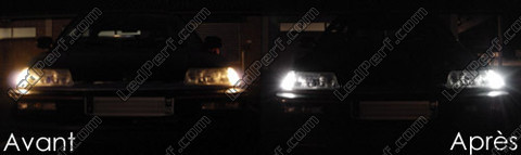 xenon white sidelight bulbs LED for Honda Civic 4G