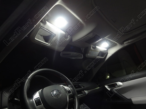Vanity mirrors - sun visor LED for Lexus CT Tuning