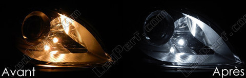xenon white sidelight bulbs LED for Mercedes Class B