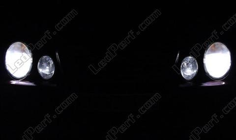 LED sidelight bulbs Mercedes CLK (W208)