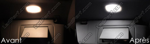 Vanity mirrors - sun visor LED for Mercedes E-Class (W211)