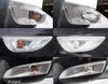 Side-mounted indicators LED for Mercedes ML (W163) before and after