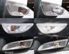 Side-mounted indicators LED for Mercedes SLC (R172) before and after