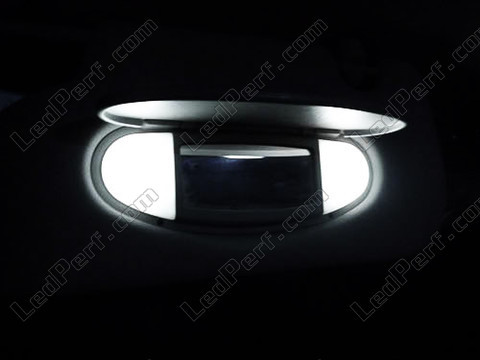 Mini Paceman Vanity mirrors - sun visor LED