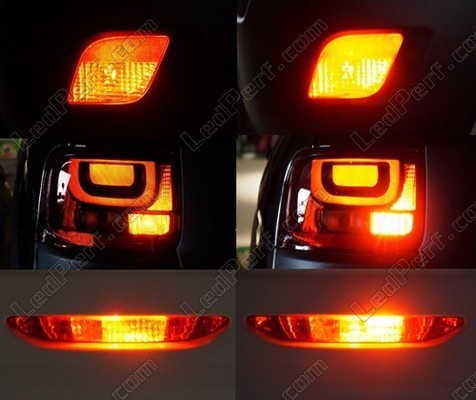 rear fog light LED for Nissan Navara D40 Tuning