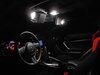 Vanity mirrors - sun visor LED for Nissan Pulsar