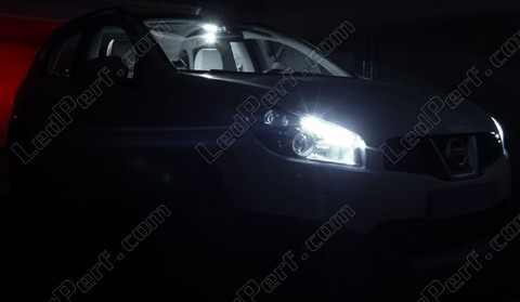xenon white sidelight bulbs LED for Nissan Qashqai