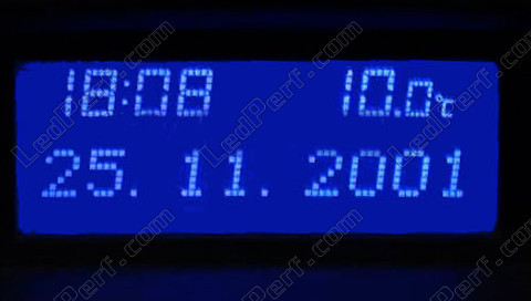 blue Display unit LED for Opel Astra G