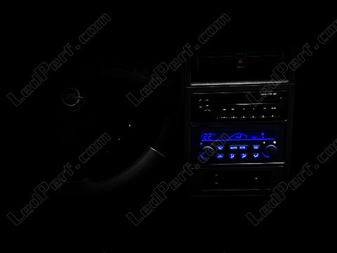 blue Automatic air conditioning LED for Opel Astra G