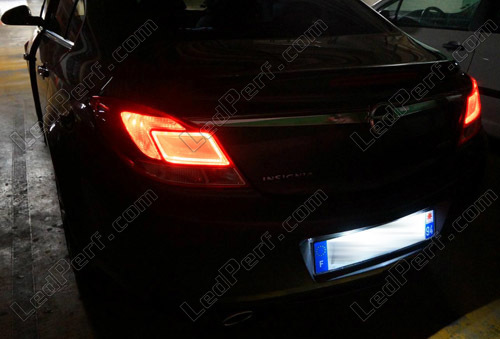 LED Licence plate pack for Opel Insignia
