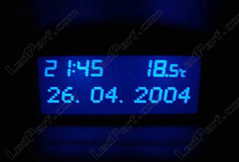blue Display unit LED for Opel Meriva A