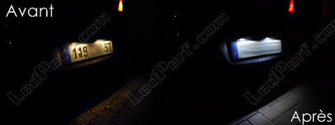 licence plate LED for Opel Zafira B