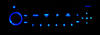 Car radio RD4 blue LED for Peugeot 207