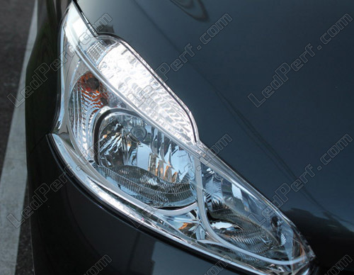 of sidelight and light LEDs for Peugeot (DRL)