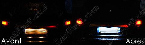 licence plate LED for Peugeot 4007