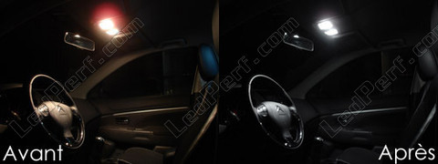 Front ceiling light LED for Peugeot 4008