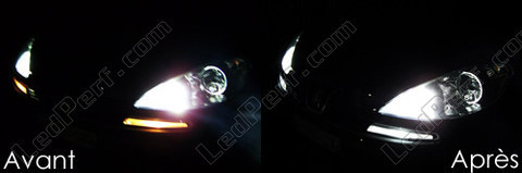 LED sidelight bulbs Peugeot 807