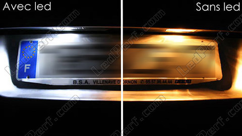 licence plate LED for Renault Megane 2