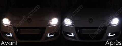 Low-beam headlights LED for Renault Megane 3