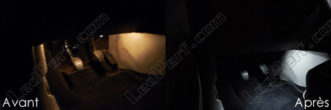 LEDs for footwell and floor Renault Modus