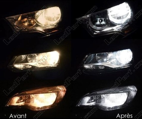 headlights LED for Renault Modus Tuning
