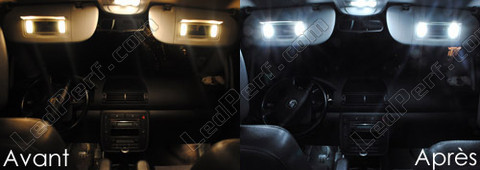 Vanity mirrors - sun visor LED for Seat Alhambra 7MS 2001-2010