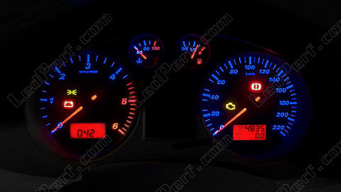 blue Meter LED for Seat ibiza 2002