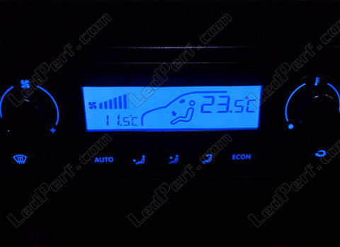 blue Automatic air conditioning LED for Seat Ibiza 6L