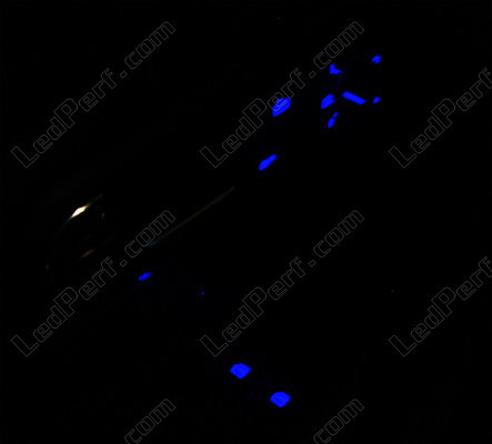 blue window lifter LED Buttons for Seat ibiza 2002 6L