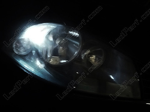 xenon white sidelight bulbs LED for Seat Ibiza 2002 2007 6l