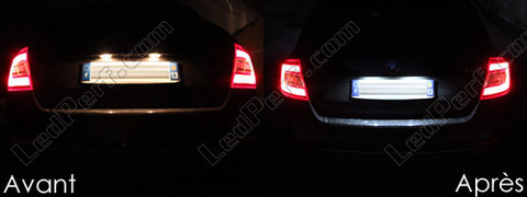 licence plate LED for Skoda Fabia 3