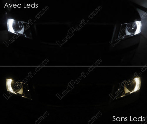 xenon white sidelight bulbs LED for Skoda Octavia 2