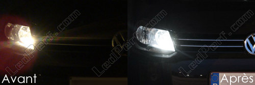 FOR VW CADDY SIDELIGHT XENON HID BRIGHT WHITE LED LIGHT BULBS 380 P21/5w  1157